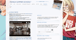 Desktop Screenshot of mangasummerschool.it